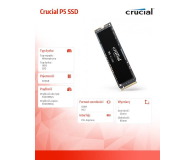 Crucial 500GB M.2 PCIe NVMe P5 - 580519 - zdjęcie 5